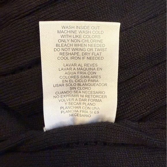 Draper James Long Sleeve Black Knit Sweater Dress NWT Size XXL - Picture 9 of 9